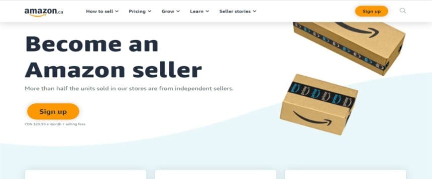 How to sell on Amazon Canada