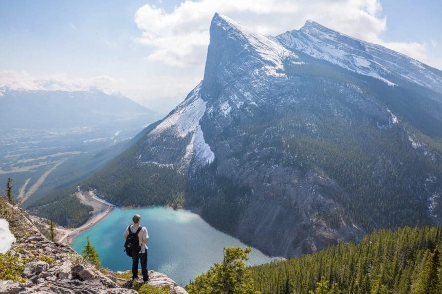East end of rundle (eeor) trail, canada