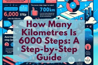 Guide to Calculate Distance in Kilometers for 6000 Steps.